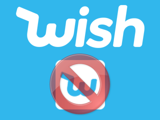 Supprimer un compte Wish