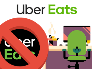 supprimer compte uber eats