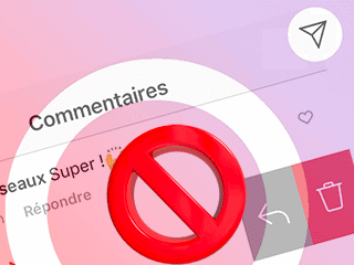 supprimer commentaire instagram